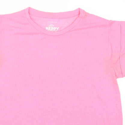 Womens UK Size 14 Atmosphere Pink Basic T-Shirt