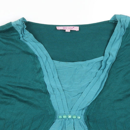 Per Una Womens Blue   Pullover Jumper Size 14