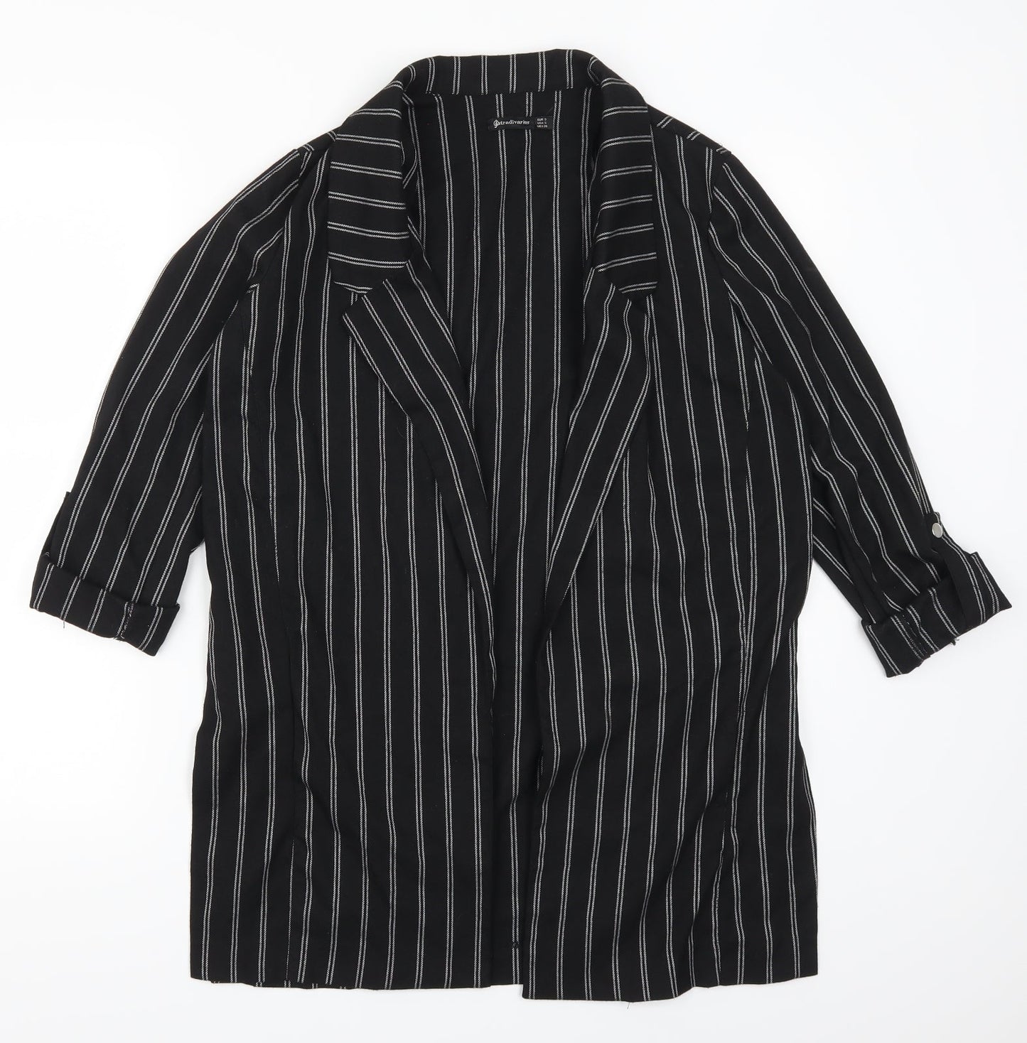 Womens UK Size S Stradivarius Black Jacket