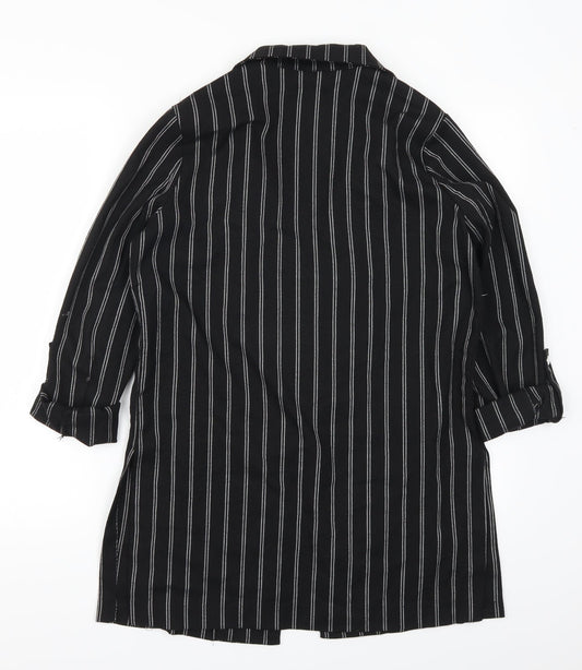Womens UK Size S Stradivarius Black Jacket