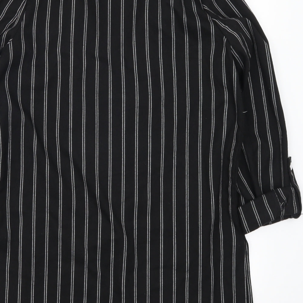 Womens UK Size S Stradivarius Black Jacket