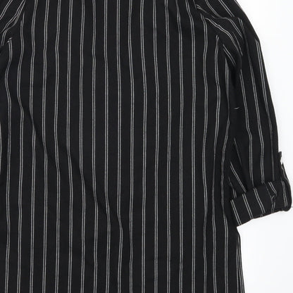 Womens UK Size S Stradivarius Black Jacket