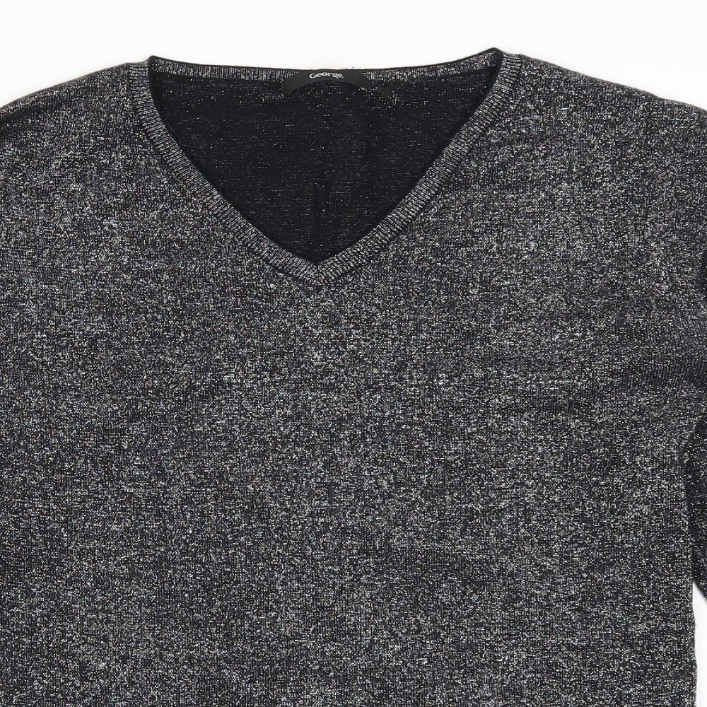 George Womens Grey   Pullover Jumper Size 8