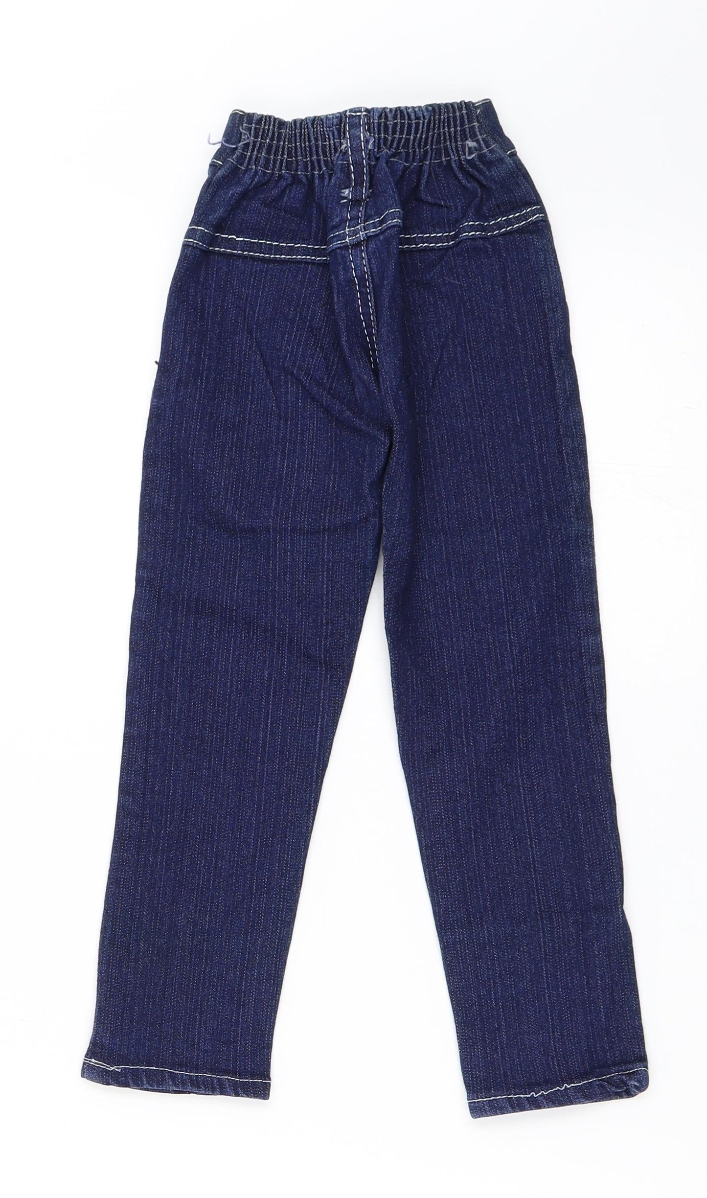 Preworn Girls Blue  Denim Skinny Jeans Size 2 Years