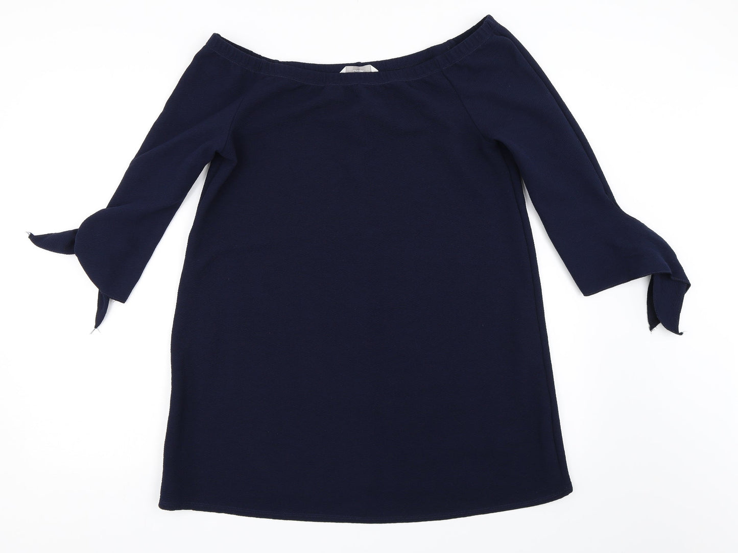 George Womens Blue   Basic Blouse Size 12
