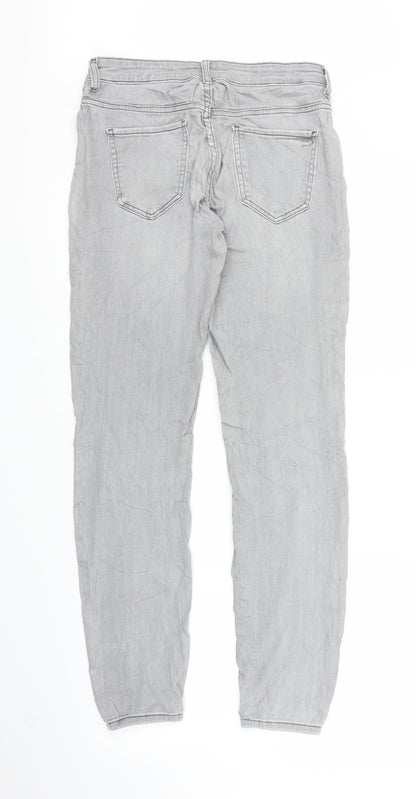 Womens UK Size M Preworn Regular Fit Jegging Grey Jeans