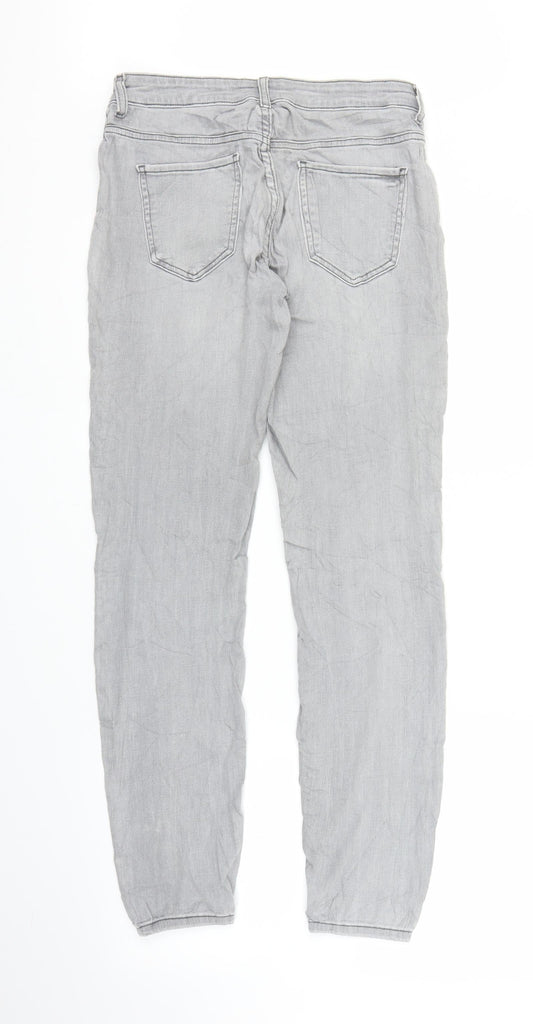 Womens UK Size M Preworn Regular Fit Jegging Grey Jeans