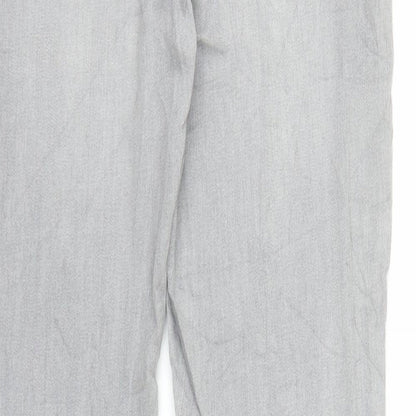 Womens UK Size M Preworn Regular Fit Jegging Grey Jeans