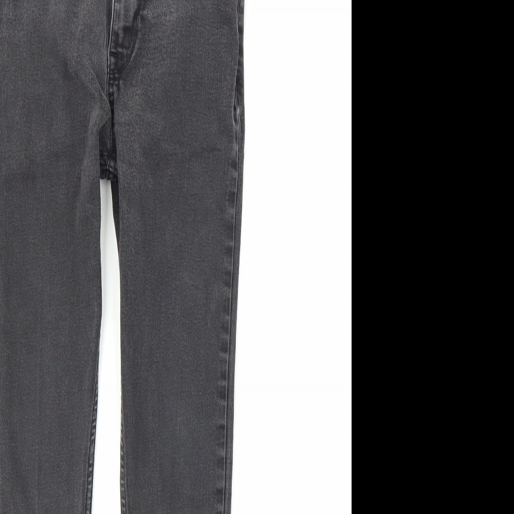 Peacocks Womens Black  Denim Skinny Jeans Size 28 in L26 in