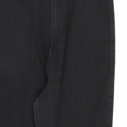 Womens UK Size 14 Preworn Regular Fit Jegging Black Jeans