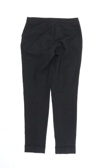 Primark Womens Black   Carrot Trousers Size 8 L28 in