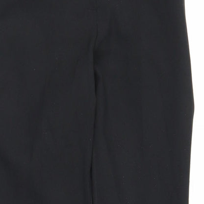 Primark Womens Black   Carrot Trousers Size 8 L28 in