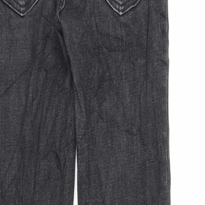 Zara Mens Black  Denim Skinny Jeans Size 24 in L26 in