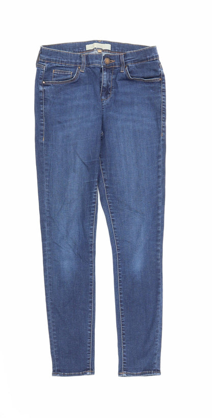 Mens UK Size 28 in Topshop Regular Fit Skinny Blue Jeans
