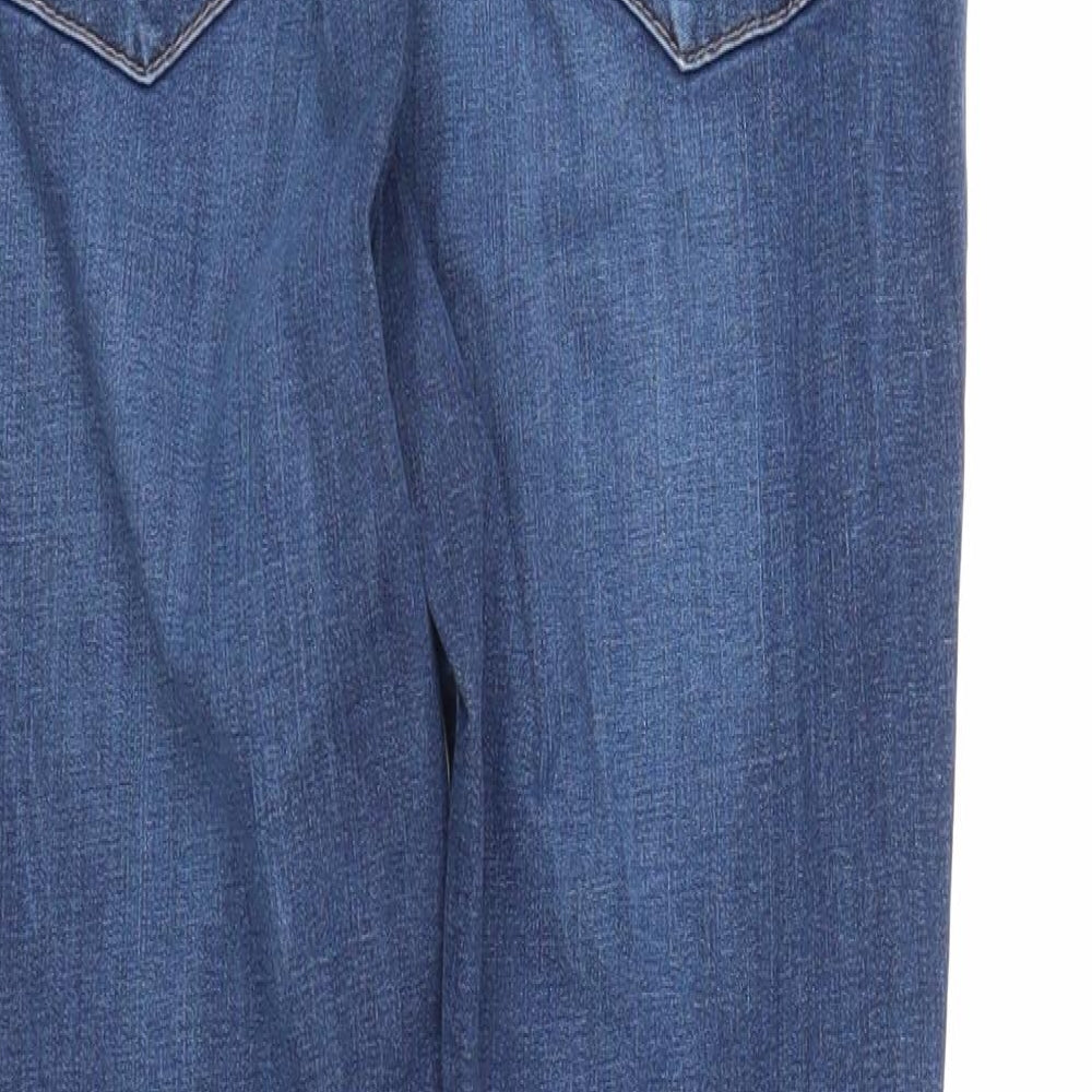 Mens UK Size 28 in Topshop Regular Fit Skinny Blue Jeans