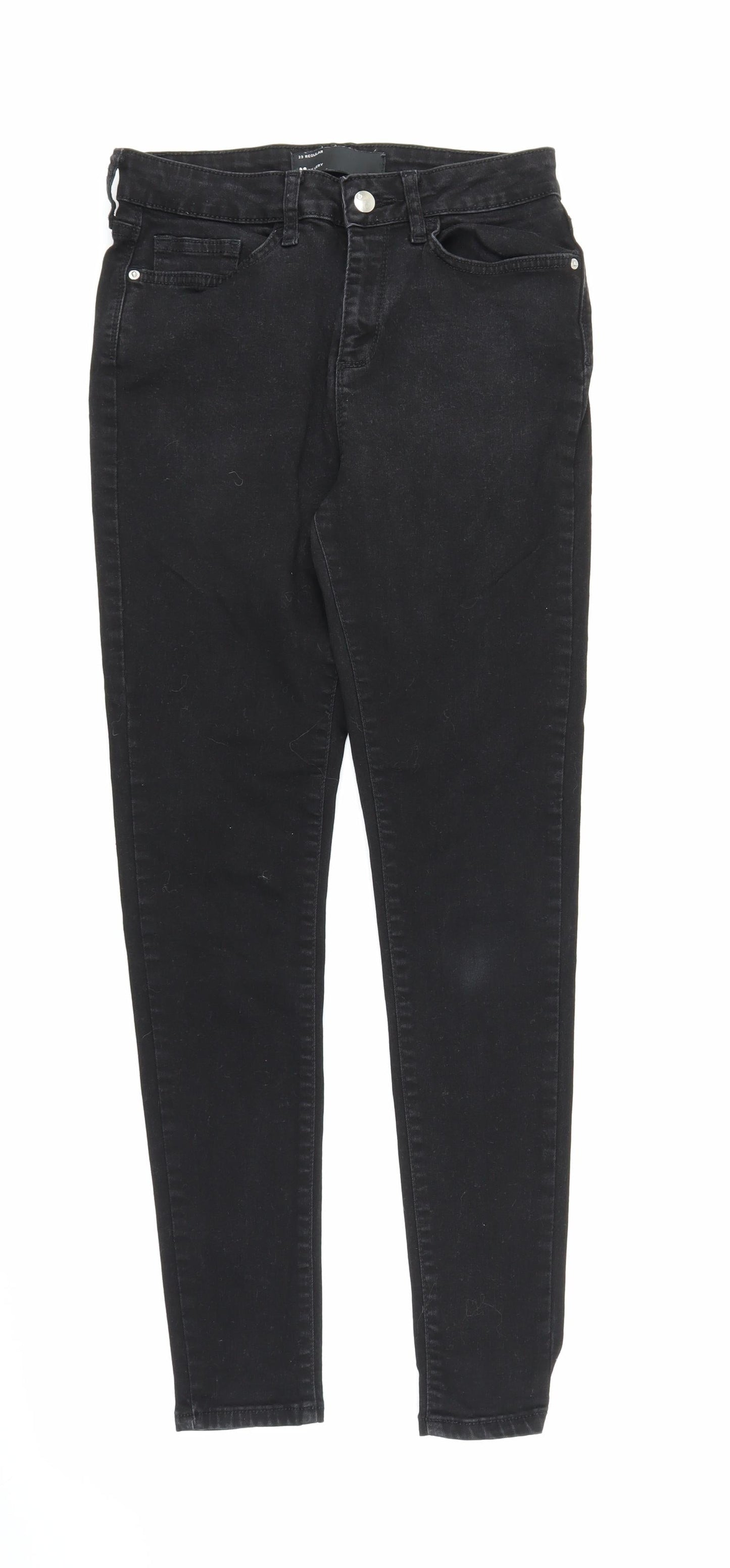 Very Womens Black  Denim Skinny Jeans Size 29 in L27 in