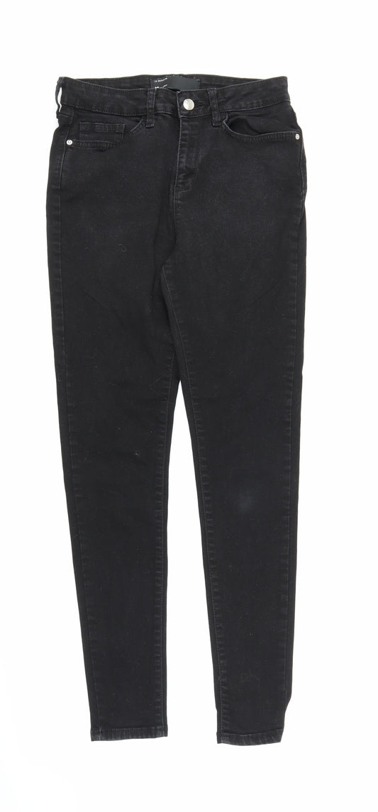 Very Womens Black  Denim Skinny Jeans Size 29 in L27 in