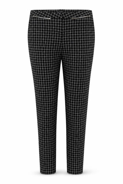 Womens UK Size 12 New Look Regular Fit Carrot Black Trousers