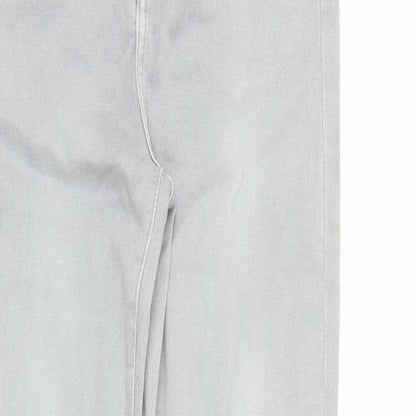 Toxik Womens Grey  Denim Skinny Jeans Size 8 L26 in