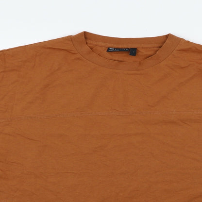 Womens UK Size L ASOS Orange Basic T-Shirt