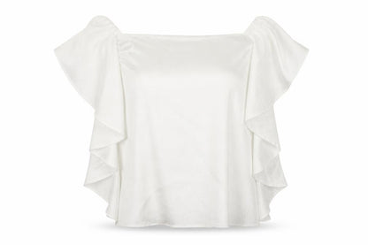 Womens UK Size 14 Marks and Spencer White Basic T-Shirt