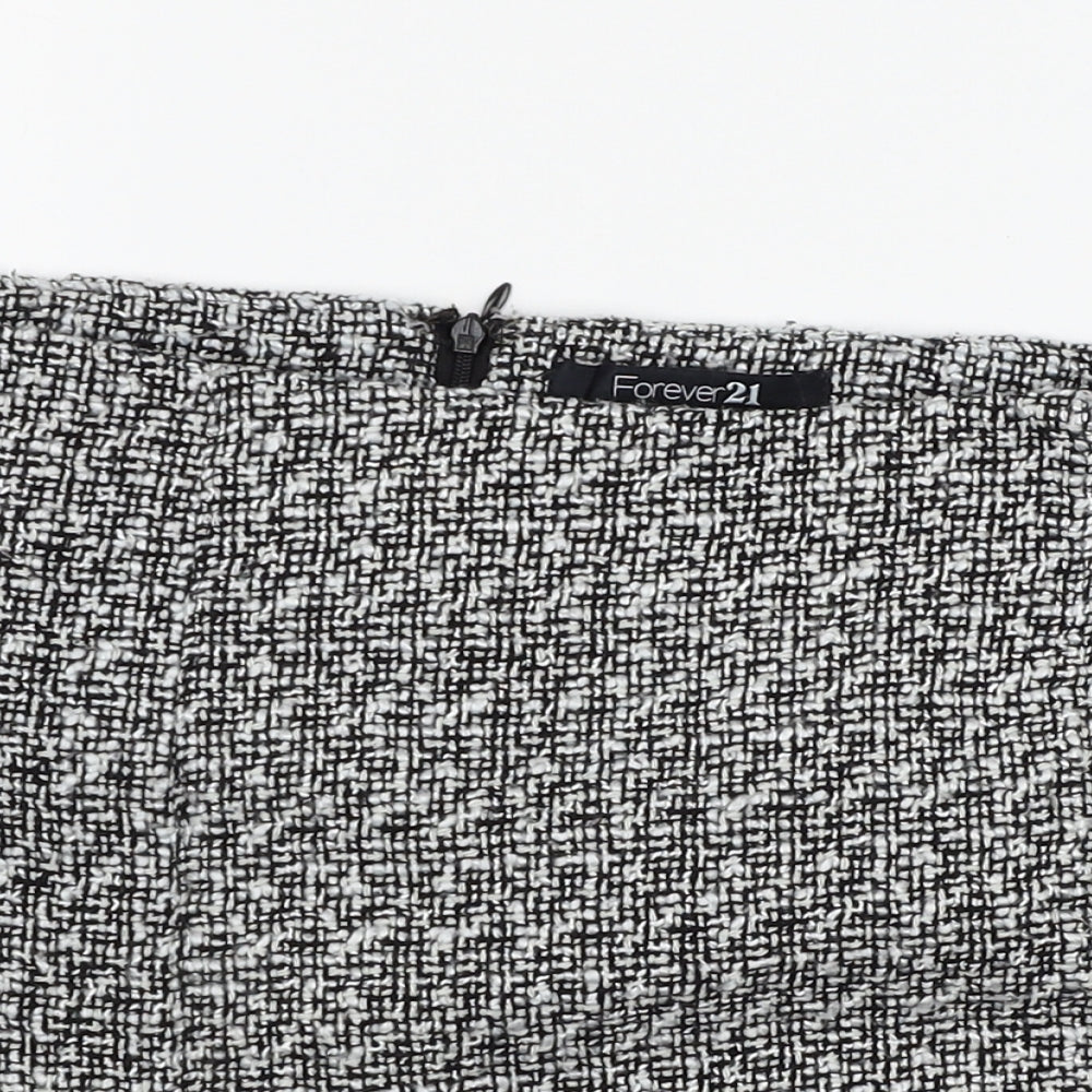 FOREVER 21 Womens Grey   Bandage Skirt Size M