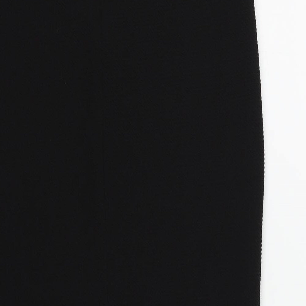 Papaya Womens Black   Flare Skirt Size 8