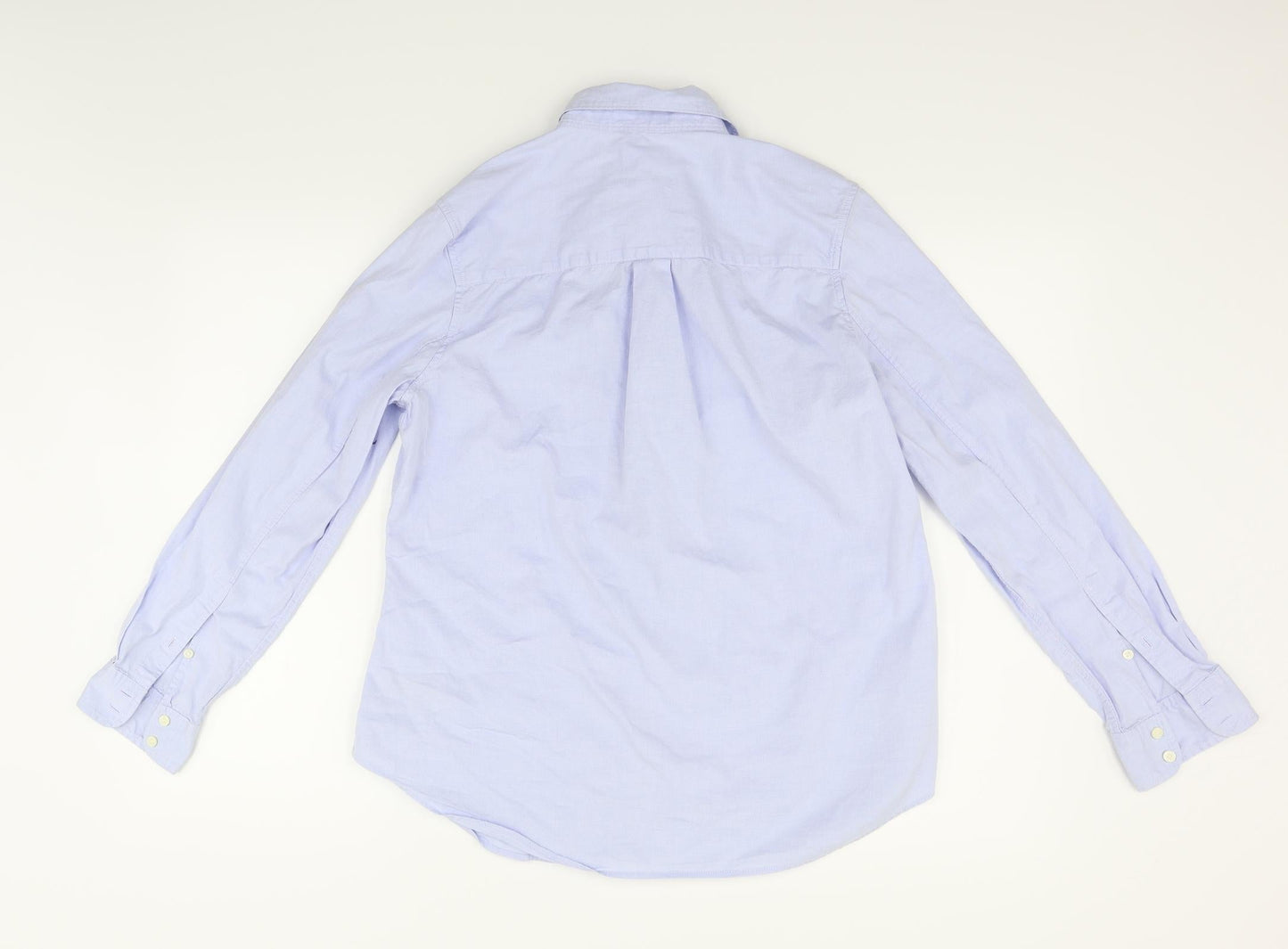 Mens UK Size M Gap Blue  Button-Up Long Sleeve Casual Shirt