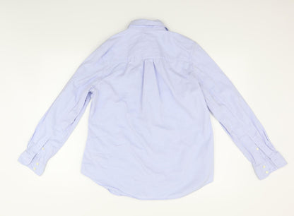 Mens UK Size M Gap Blue  Button-Up Long Sleeve Casual Shirt