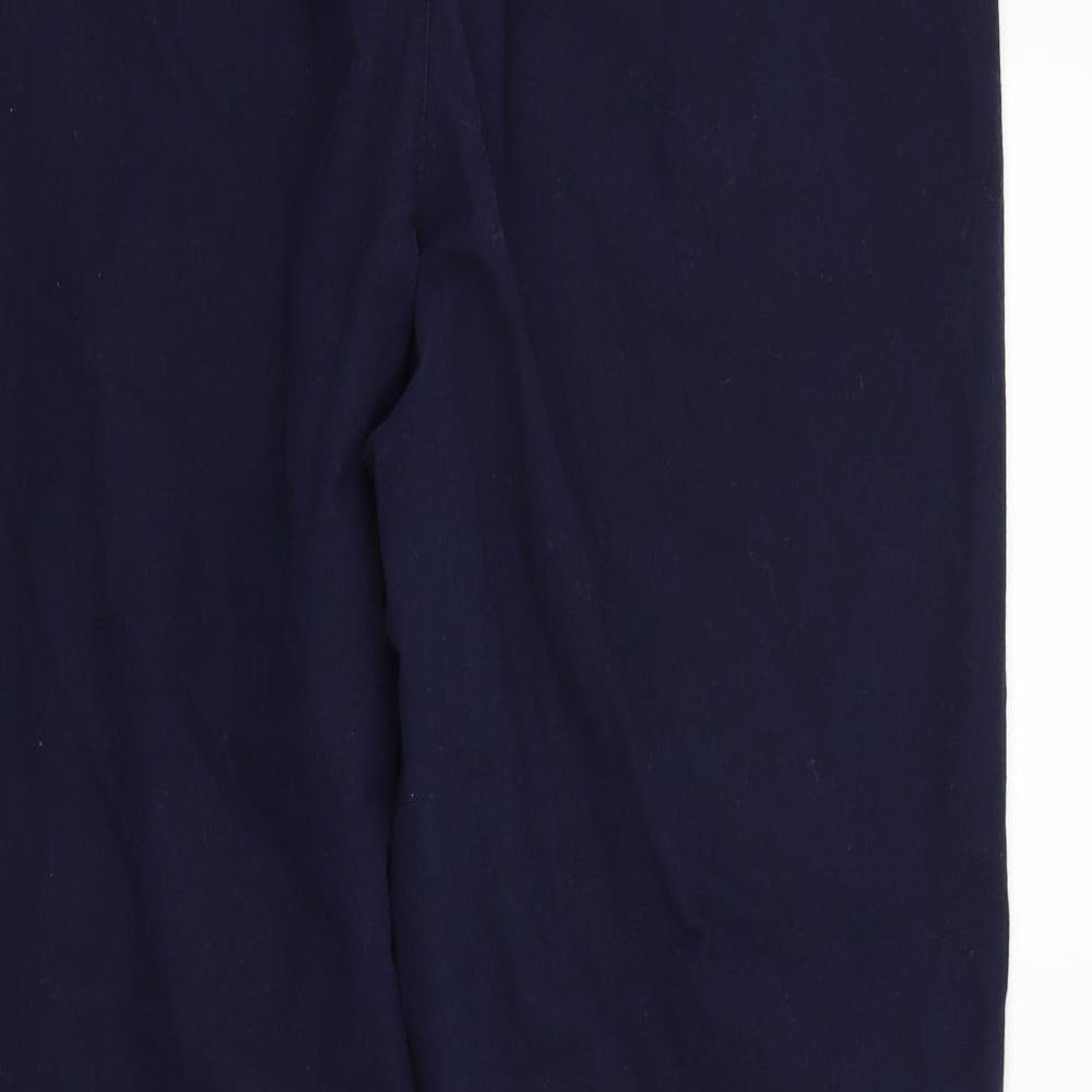 EWM Womens Blue   Trousers  Size 32 in L26 in