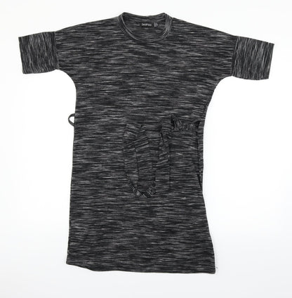 Boohoo Womens Black   Fit & Flare  Size 10