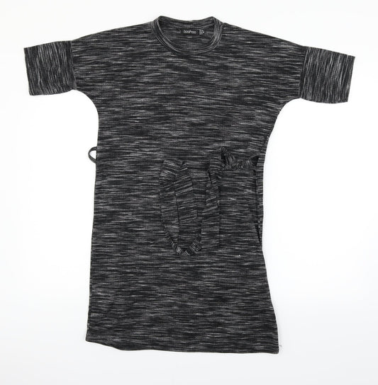 Boohoo Womens Black   Fit & Flare  Size 10