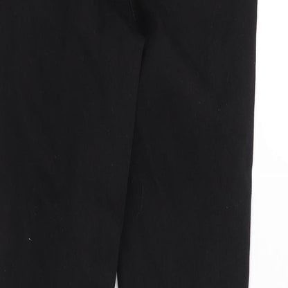 Candy Womens Black   Trousers  Size 12 L24 in