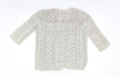 Saloos Womens Beige   Cardigan Jumper Size L