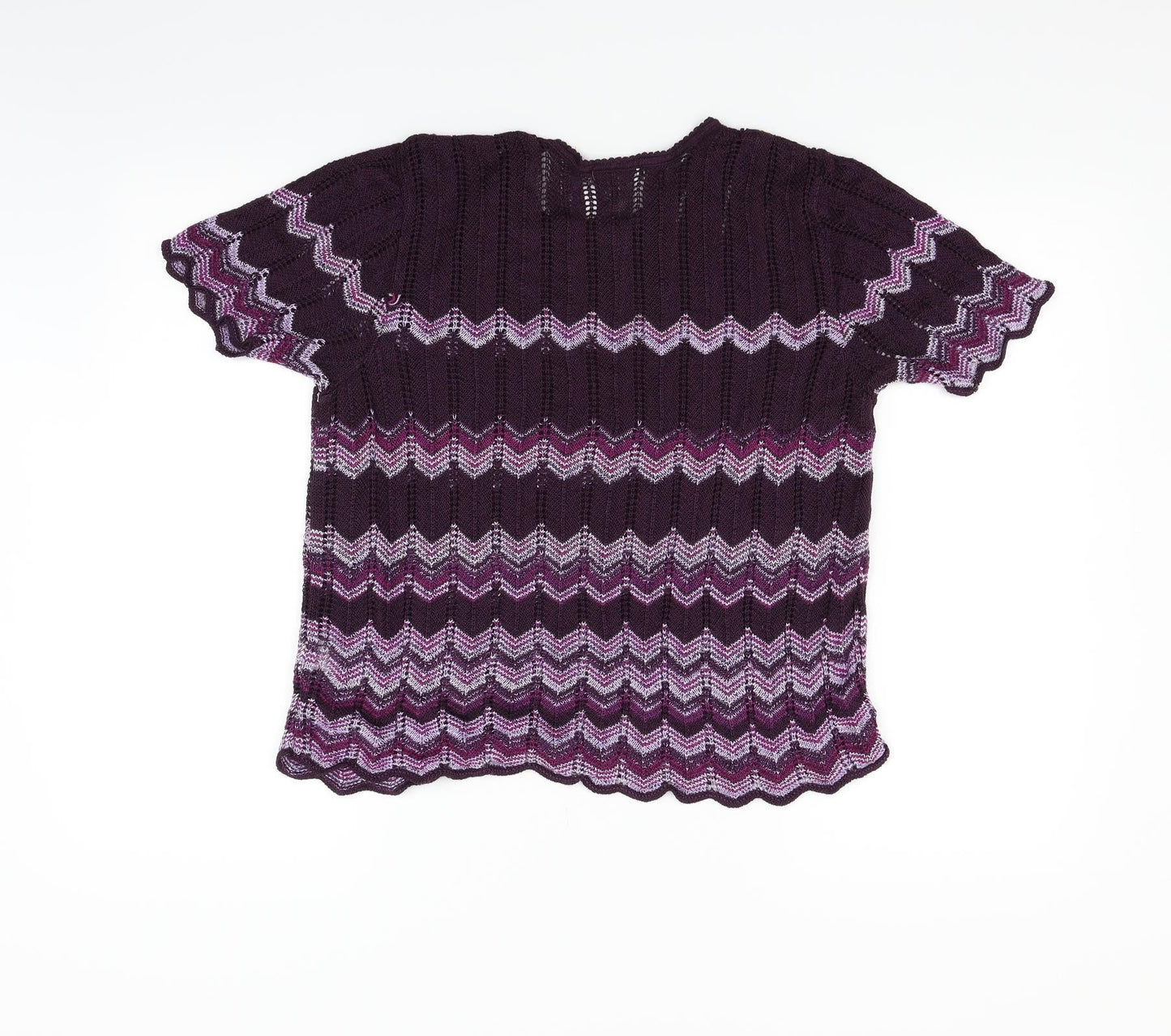bertertex Womens Purple   Vest Jumper Size 14