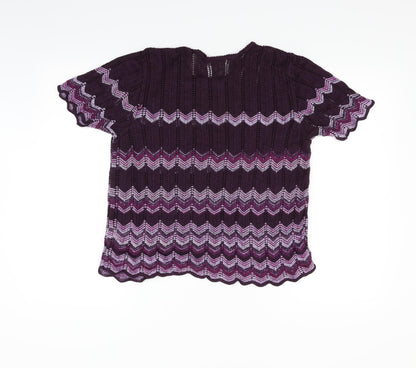 bertertex Womens Purple   Vest Jumper Size 14