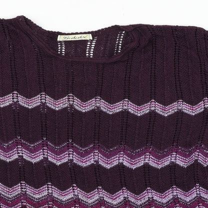 bertertex Womens Purple   Vest Jumper Size 14