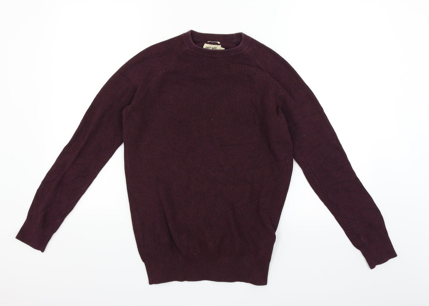 East West Womens Purple   Pullover Jumper Size XS