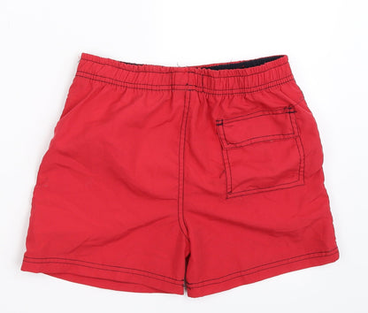 Cargo Bay Boys Red   Sweat Shorts Size 7-8 Years