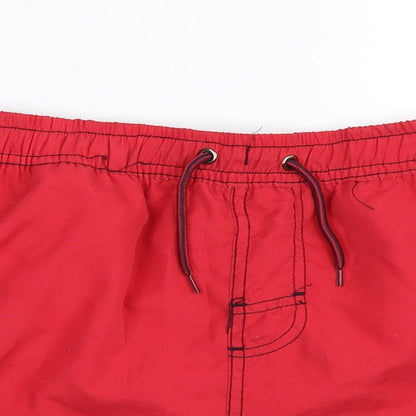 Cargo Bay Boys Red   Sweat Shorts Size 7-8 Years