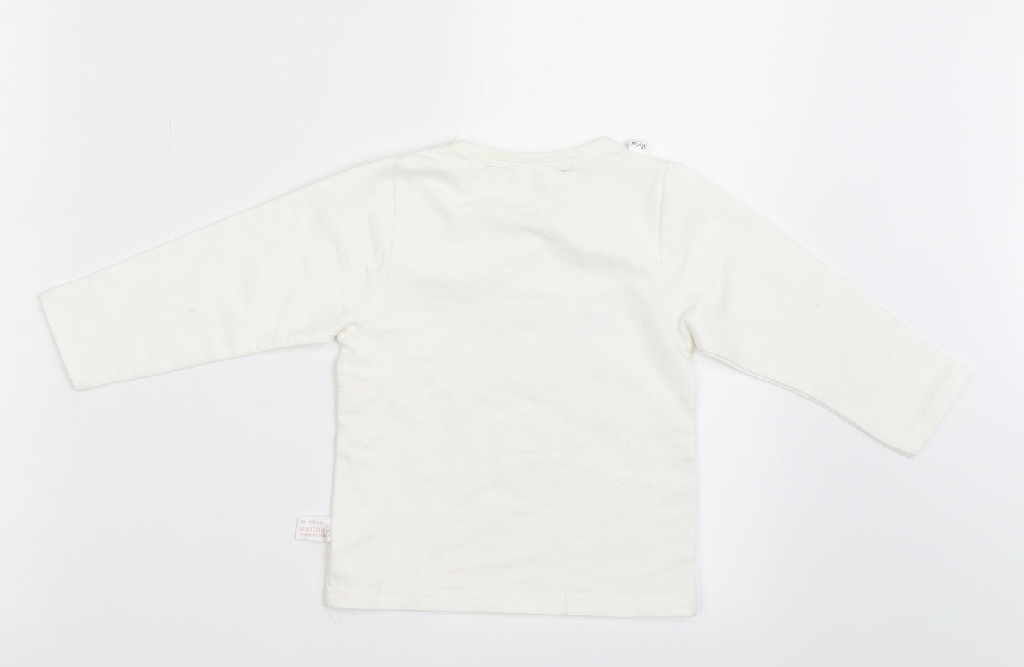 Botai Boys Ivory Animal Print  Pullover T-Shirt One Size  - Elephant