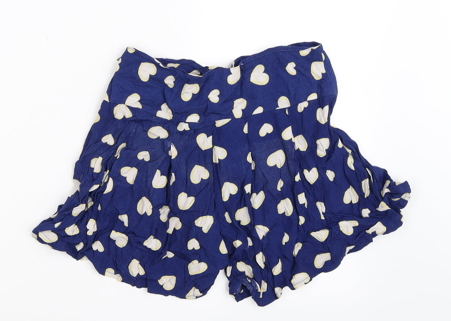 Therapy Womens Blue Polka Dot  Hot Pants Shorts Size 8