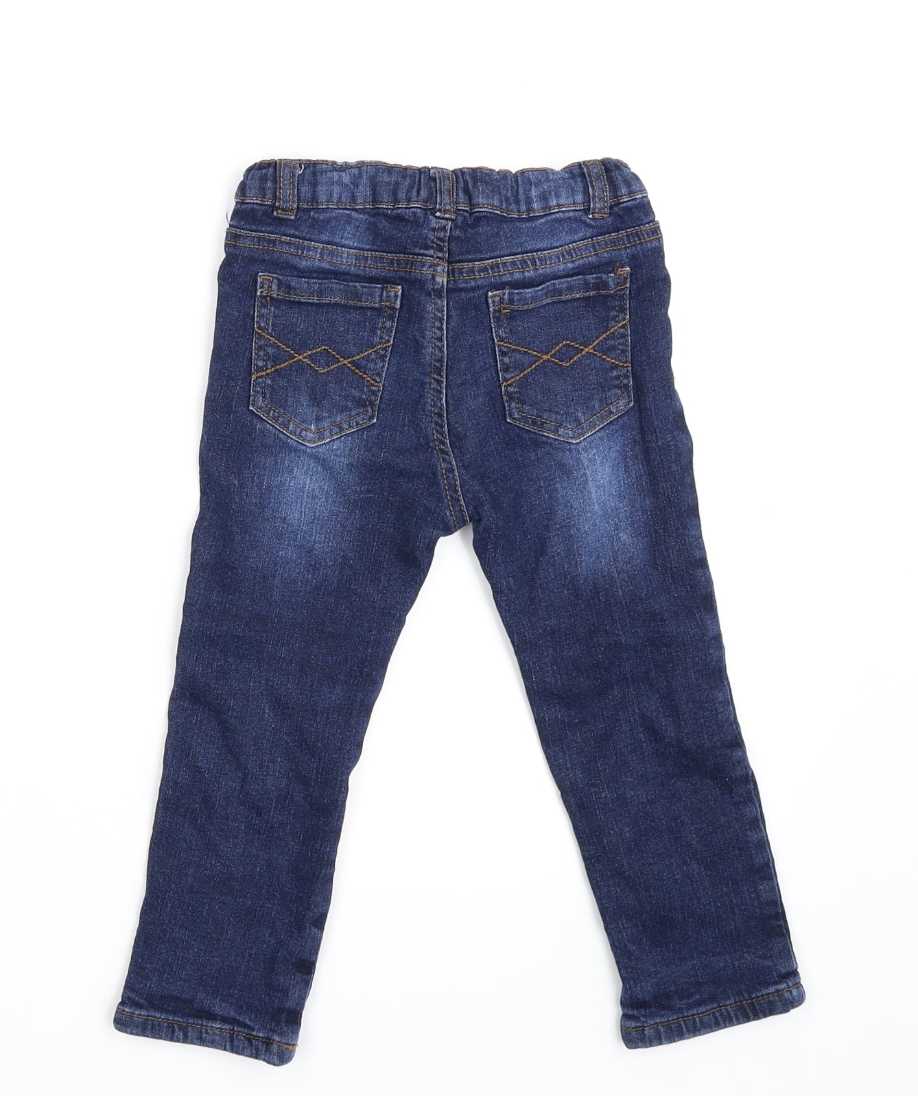 Inextenso Boys Blue  Denim Cropped Jeans One Size L95 cm - Waist -20in
