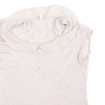 Womens UK Size 12 NEXT Pink Basic T-Shirt