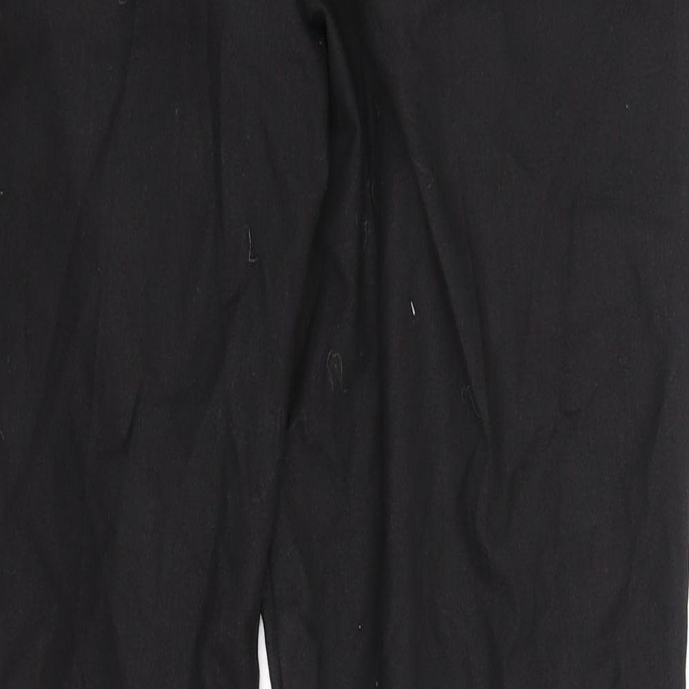 Womens UK Size 8 NEXT Regular Fit  Black Trousers