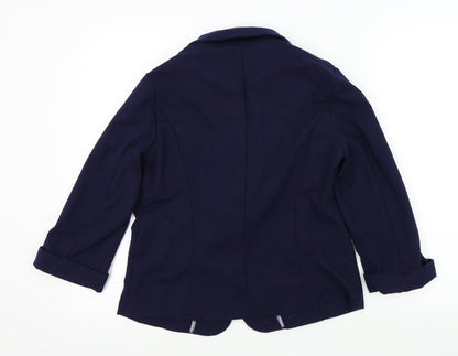 Womens UK Size 12 New Look Blue Jacket
