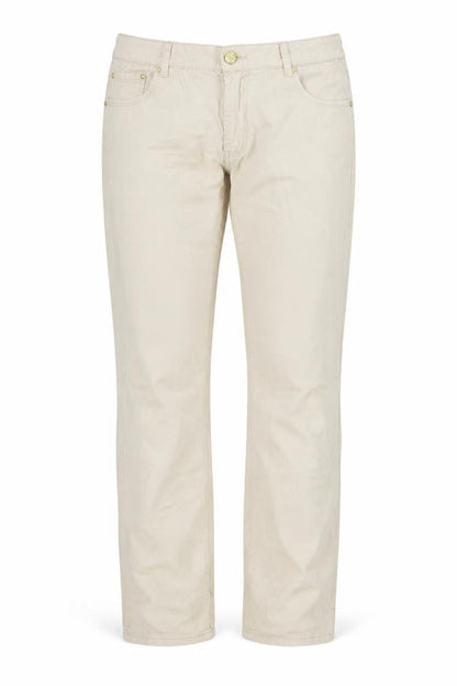 Womens UK Size M miss cherry Regular Fit  Beige Trousers