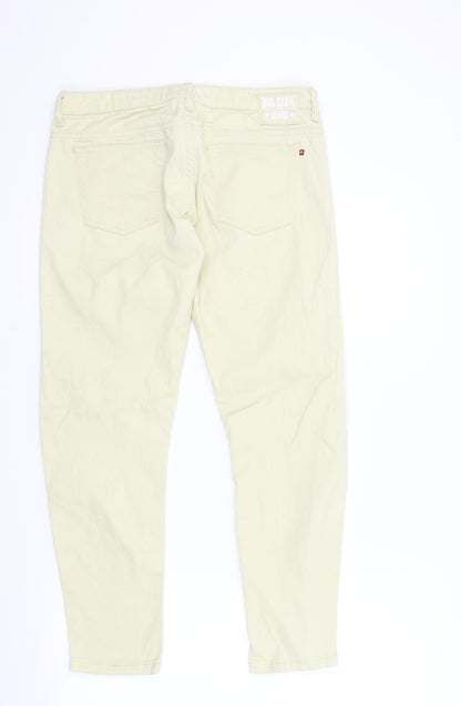 BIG STAR JEANS Womens Beige   Trousers  Size 10 L26 in