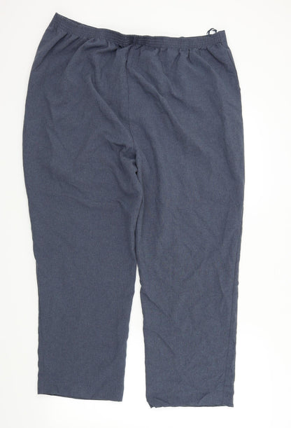Preworn Womens Blue   Trousers  Size 20 L26 in