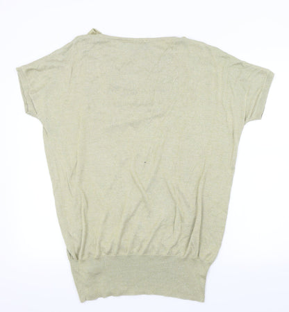 South Womens Gold   Pullover Jumper Size 22